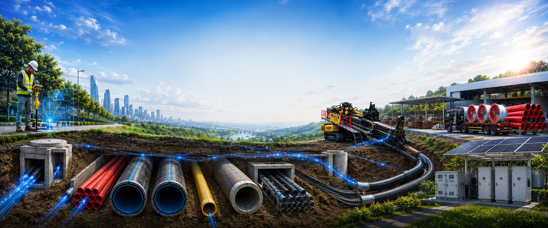 HDPE pipe manufacturing
